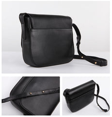 Stylish LEATHER WOMEN Saddle Messenger BAG Crossbody Purse FOR WOMEN