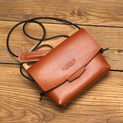 Handmade LEATHER WOMEN Messenger SHOULDER BAG Cute Crossbody Purses FOR WOMEN