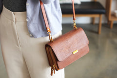Stylish LEATHER WOMEN Messenger SHOULDER BAG Cute Crossbody Purse FOR WOMEN
