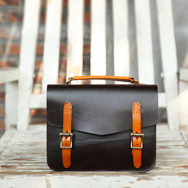 Handmade Leather bag for women leather shoulder bag crossbody bag - EverHandmade