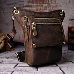 Leather Belt Pouch for men Shoulder Bag Waist Bag BELT BAG For Men