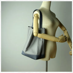 Womens Gray Nylon Shoulder Tote Bags Best Nylon Tote Handbag Shopper Bags Purse for Ladies