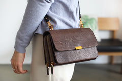 Stylish LEATHER WOMEN Messenger SHOULDER BAG Cute Crossbody Purse FOR WOMEN