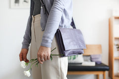 Stylish Leather Womens Slim Crossbody Bag Purse Cute Shoulder Bag for Women