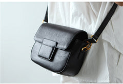 Stylish LEATHER WOMEN Saddle Messenger SHOULDER BAG Crossbody Purse FOR WOMEN