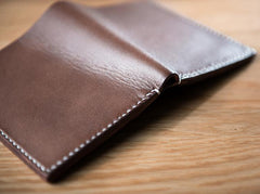 Cool Leather Mens Slim Small Wallets Men billfold Bifold Wallet for Men