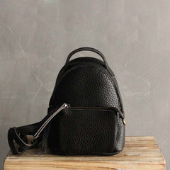 Mini LEATHER WOMEN Small Backpack Purses Cute Vintage School Backpacks FOR WOMEN
