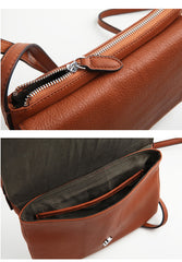 Stylish Leather Womens Slim Crossbody Bag Purse Cute Shoulder Bag for Women