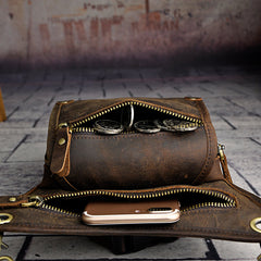 Leather Belt Pouch for men Shoulder Bag Waist Bag BELT BAG For Men