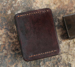 Cool Mens Leather Zippo Lighter Case with Loop Zippo lighter Holder with clip