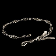 Brass Silver biker trucker Tibetan wallet Chain for chain wallet biker wallet trucker wallet