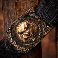 Handmade Cool Leather Mens Belt Leather Men Black Belts for Men