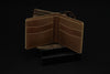 Handmade men wallet custom Thrash Metal Metallica carved leather billfold wallet for men - EverHandmade