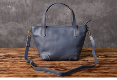 Handmade Leather Women Small Tote Handbag Shoulder Bag For Women