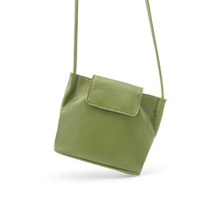 Green Leather Women Shoulder Bag Crossbody Bag For Women