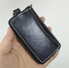 Handmade Mens Leather Biker Key Wallets Cool Small Key Wallets Key Holders