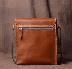 Cool leather mens messenger bag vintage Side Bag shoulder bag for men