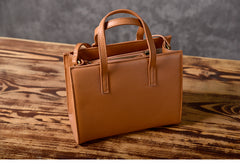 Leather Women Small Brown Handbag Shoulder Bag For Women