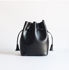 Genuine Leather bucket bag shoulder bag for women leather crossbody bag - EverHandmade