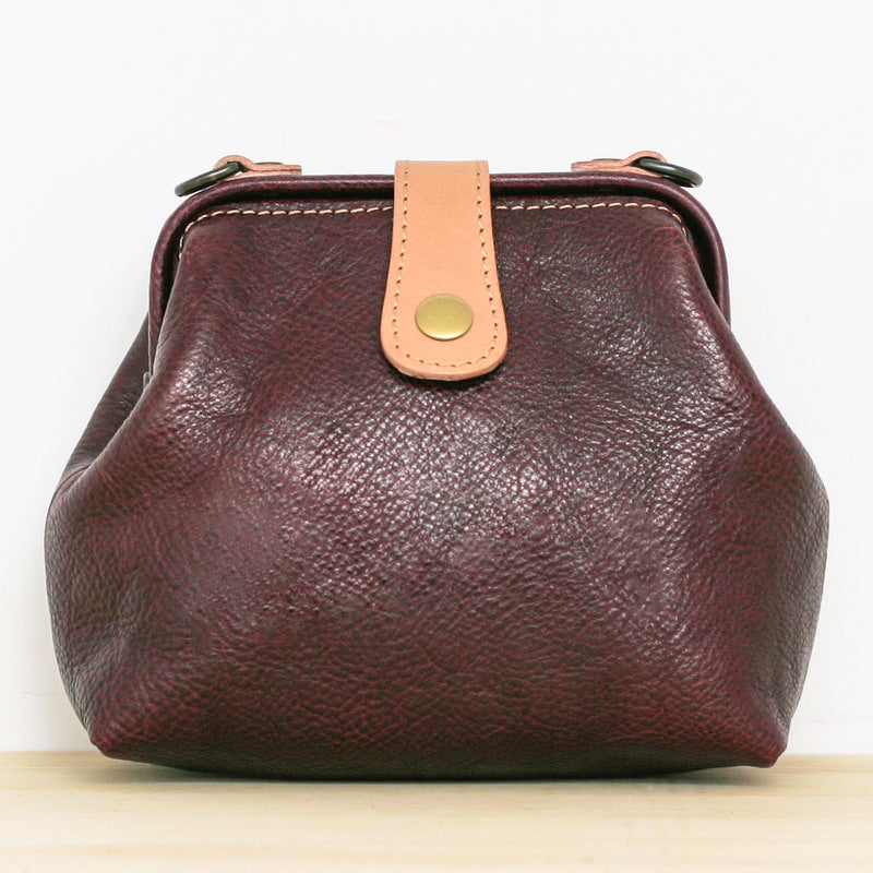 Vintage Womens Black Leather Mini Doctor Shoulder Purses Black Doctor Crossbody Purses for Women