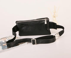 Leather Mens FANNY PACK MENS WAIST BAG HIP PACK BELT BAG FOR MEN