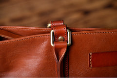 Brown Leather Women Handbag Work Bag Shoulder Bag For Women