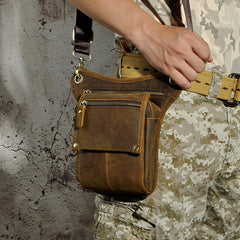 Leather Belt Pouch for men Shoulder Bag Waist Bag BELT BAG For Men