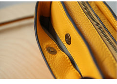 Cute Leather Womens Small Box Crossbody Bag Purse Zipper Shoulder Bag for Women