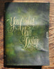 Handmade A5 vintage retro dark green custom notebook/travel book/diary/journal