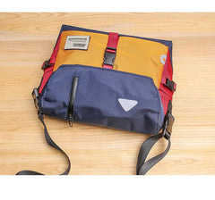 Trendy Nylon Cloth Mens Motorcycle Bag Postman Bag Messenger Bag Side Bag For Men