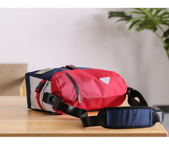 Trendy Nylon Cloth Mens Motorcycle Bag Postman Bag Messenger Bag Side Bag For Men