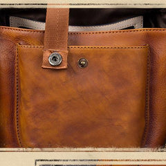 Brown Mens Vintage Vertical Small Messenger Bag Black Leather Side Bag Couier Bag for Men