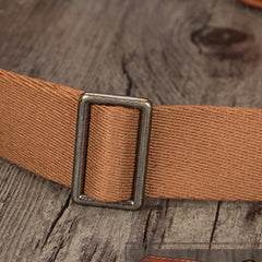 Vintage Small Vertical Leather Brown Small Messenger Bag Black Side Bag Courier Bag for Men
