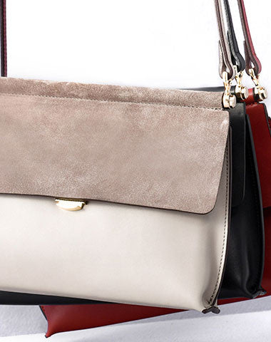 Genuine Leather Satchel bag shoulder bag for women leather crossbody bag - EverHandmade