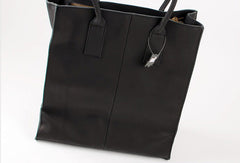 Handmade vintage rustic leather small tote bag shoulder bag handbag for women lady - EverHandmade