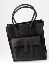 Handmade vintage rustic leather small tote bag shoulder bag handbag for women lady - EverHandmade