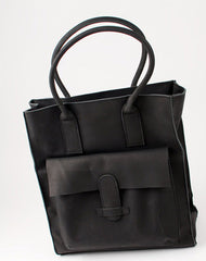 Handmade vintage rustic leather small tote bag shoulder bag handbag for women lady
