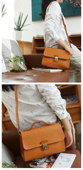 Vintage Womens Tan Leather Doctor Handbags Shoulder Purses Tan Doctor Purses for Women