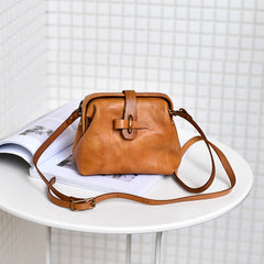 Vintage Womens Green Leather Doctor Shoulder Bag Side Purses Doctor Crossbody Purses for Women
