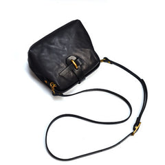 Vintage Womens Green Leather Doctor Shoulder Bag Side Purses Doctor Crossbody Purses for Women