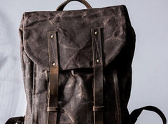 Vintage Canvas Backpack for men Travel Bag for men