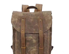 Vintage Canvas Backpack for men Travel Bag for men