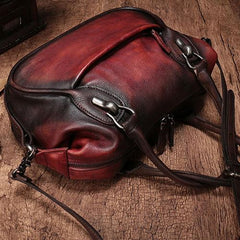 Red Vintage Leather 13