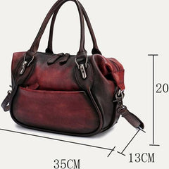 Red Vintage Leather 13
