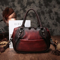 Red Vintage Leather 13