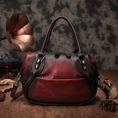 Red Vintage Leather 13