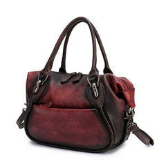 Red Vintage Leather 13