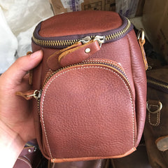Vintage Leather Belt Pouch for Men Waist Bags BELT BAG Shoulder Bag For Men