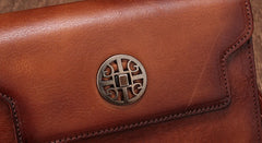 Vintage Leather Brown Womens Small Shoulder Purse Red Shoulder Bag Green Crossbody Purse For Women