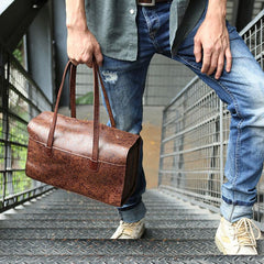 Vintage Leather Cool Mens Handbag Shoulder Bag for men
